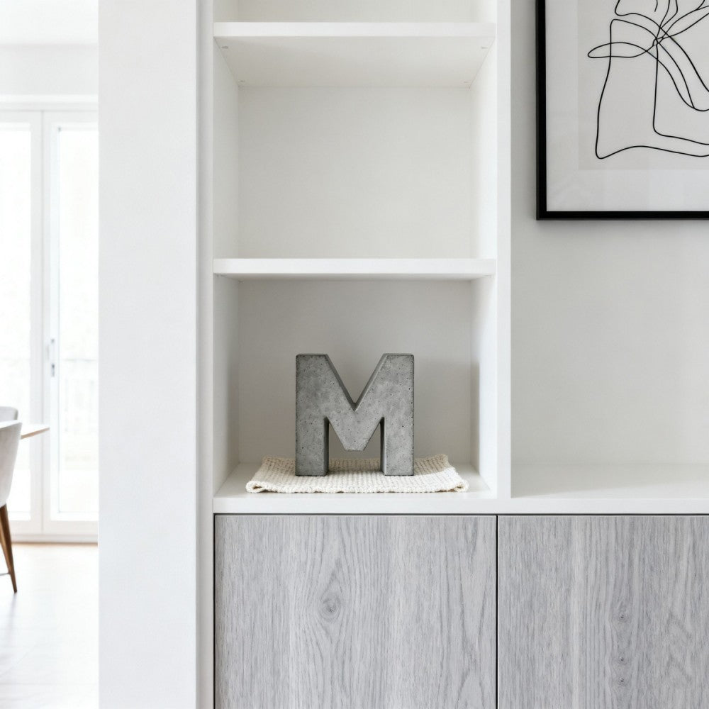 Versatile Cement Letters, Custom Sizes & Durable