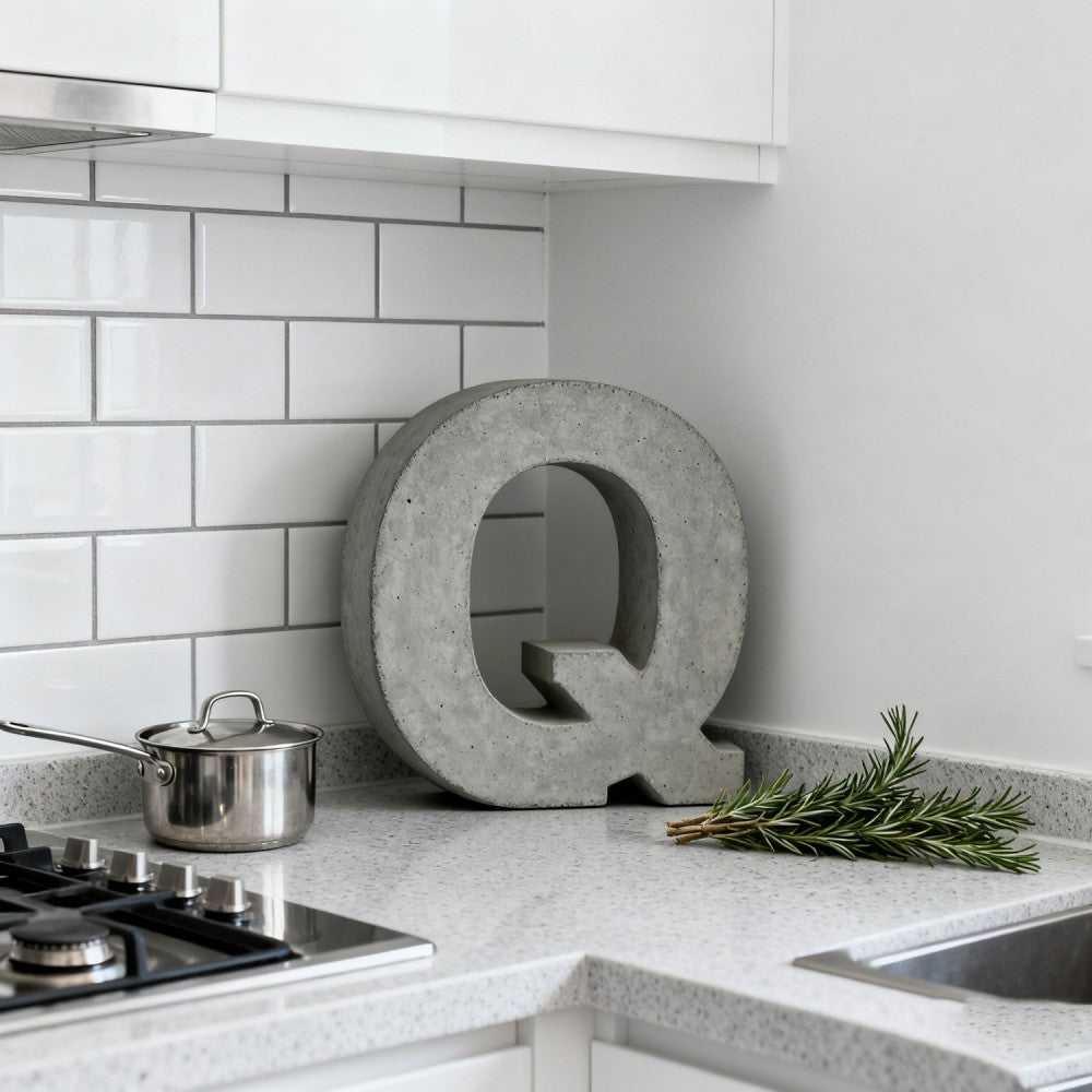 Chic Cement Letters - Custom & Multi-Scene