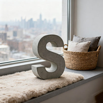 Chic Cement Letters - Custom & Multi-Scene