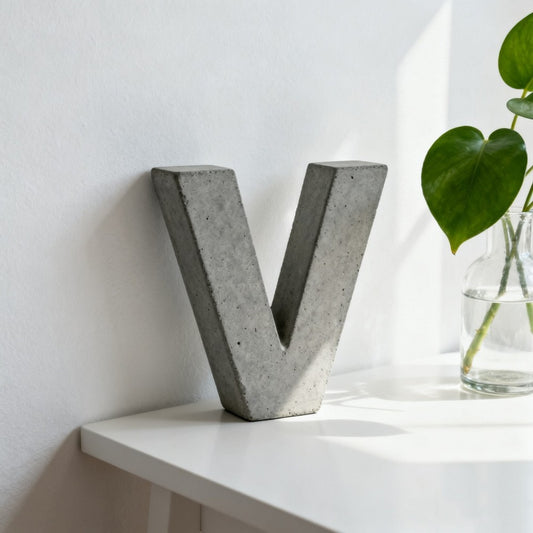 Custom Cement Letters - Durable & Stylish