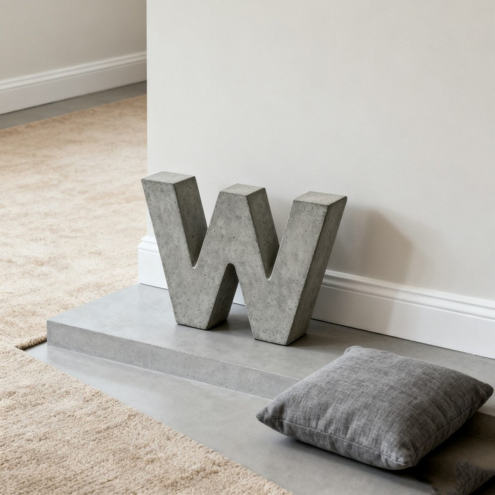 Custom Cement Letters - Durable & Stylish